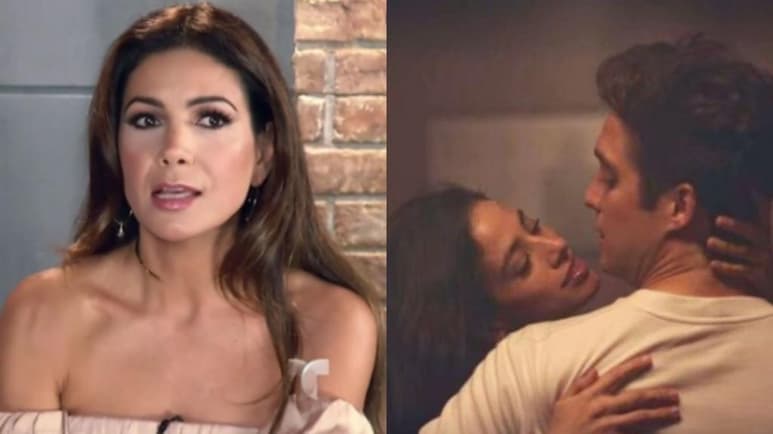Molesta. Asegura Manterola que no tuvo amoríos con el cantante Luis Miguel. (ESPECIAL)