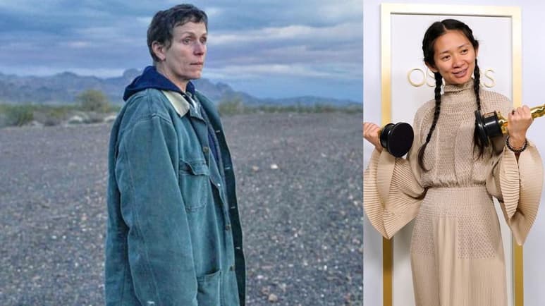 Arrasa. La película, Nomadland, triunfó en los premios Oscar.   