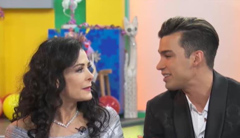 La actriz Lourdes Munguía no sólo ha sorprendido con su escultural figura a sus 60 años, sino también por su posible romance con su compañero de baile en Las estrellas bailan, Brandon Castañeda, quien es 40 años menor que ella. (ESPECIAL)