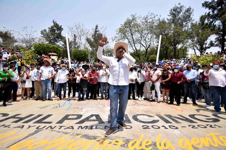 Félix Salgado Macedonio informó que al mediodía de este sábado será registrada la candidata de Morena a la gubernatura de Guerrero ante el Instituto Electoral y de Participación Ciudadana (IEPC). (ARCHIVO)