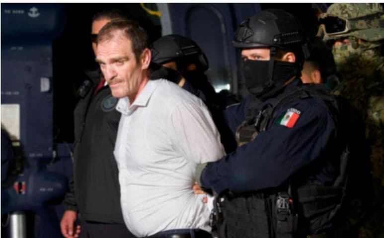 Este sábado quedó absuelto de los crímenes relacionados con el narcotráfico, Héctor Luis Palma Salazar, alias 'el Güero Palma', uno de los fundadores del Cártel de Sinaloa, informaron las secretarías de Relaciones Exteriores y de Seguridad Pública. (AP)