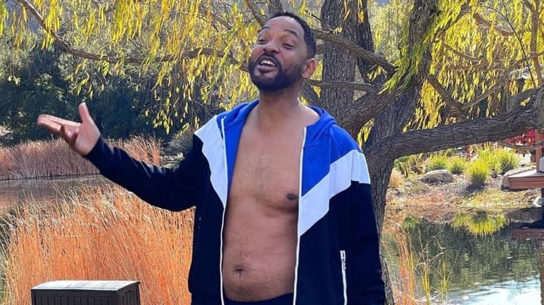 Will Smith sorprendió a sus seguidores de redes sociales al publicar una fotografía en la que muestra su aumento de peso. (ESPECIAL)