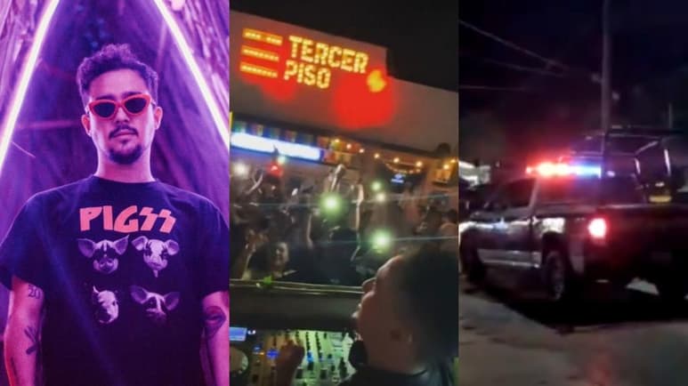 Protagoniza. Daniel Bautista fue parte del evento masivo que causó el cierre de un establecimiento de Torreón el pasado domingo por la noche. (ESPECIAL)