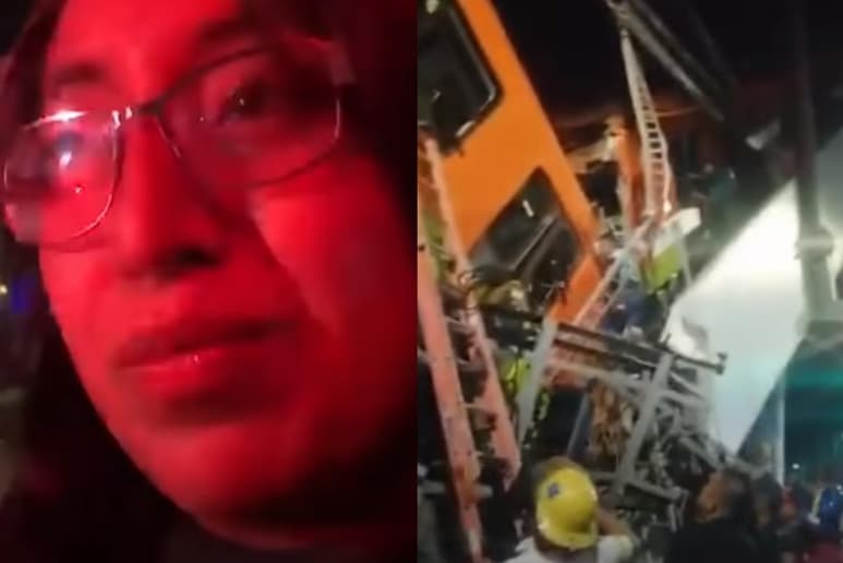 Sobrevivientes del incidente presentado ayer en la Línea 12 del Metro de la CDMX, contaron su experiencia durante la tragedia (EL UNIVERSAL)