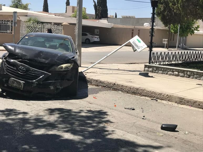  Los hechos ocurrieron cerca de las 12:30 horas en el cruce de la avenida Paris y la calle Hamburgo. (EL SIGLO DE TORREÓN)