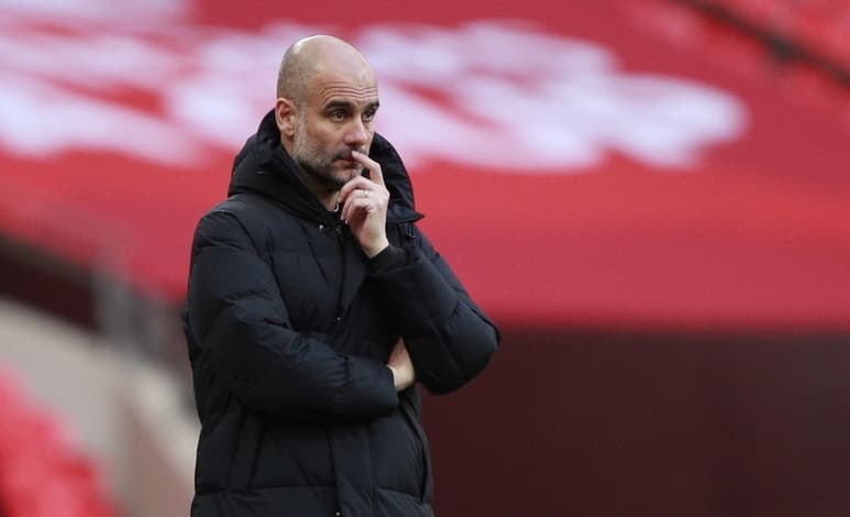 Josep Guardiola vive su quinta campaña con Manchester City. (ARCHIVO)