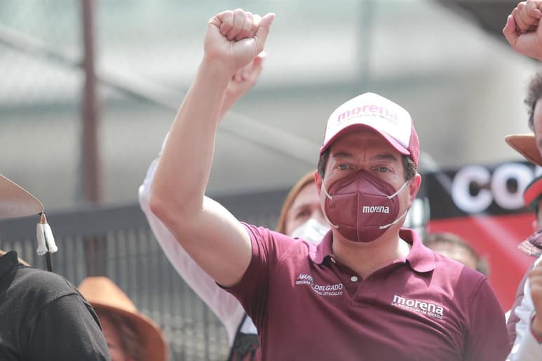 El dirigente nacional de Morena, Mario Delgado, afirmó que como Secretario de Finanzas del Gobierno de la Ciudad de México le 'tocó conseguir el presupuesto, el financiamiento para que esa inversión fuera posible' en la Línea 12 del Metro. (ARCHIVO)
