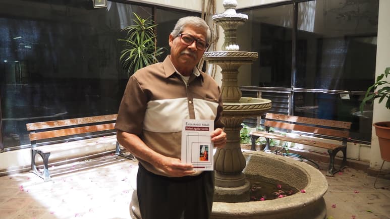 Obra. 56 poemas se encuentran impresos en el nuevo libro del escritor y profesor maderense Rafael Aguilar Cortés: Ensayando rimas.