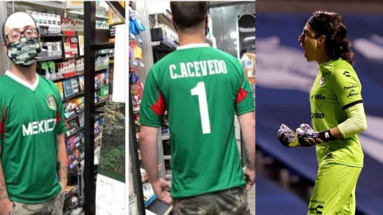 Carlos Acevedo, amo y señor de la portería de Santos Laguna, se ha ganado la admiración de los aficionados al futbol gracias a sus actuaciones, mismas que muchos aseguran son dignas de un llamado a la Selección Mexicana. (ESPECIAL/ARCHIVO)