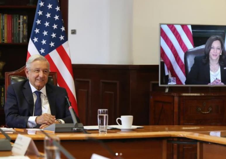 El presidente afirmó que tanto México como EUA 'estamos comprometidos a trabajar juntos para buscar medidas eficaces, humanas y justas al fenómeno migratorio'. (ESPECIAL)