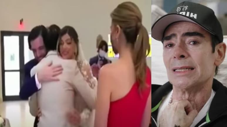 Carla Mauri no sólo celebró su unión matrimonial con su novio Pablo Fernández, sino también que su padre, Toño Mauri la haya entregado en el altar tras recuperarse de COVID-19 y de un trasplante de pulmón que lo tuvo al borde la de muerte. (ESPECIAL)