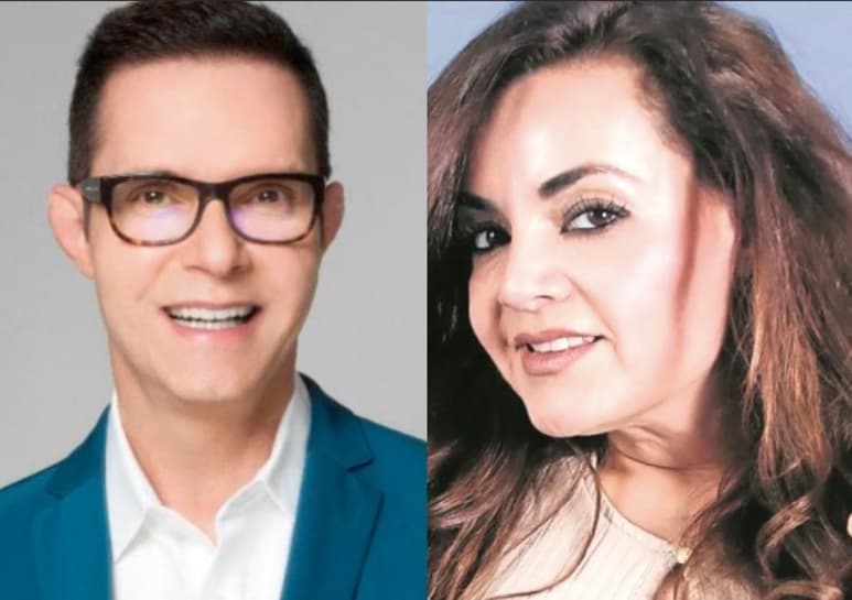 Horacio Villalobos y Lorena de la Garza se dijeron de todo en redes sociales, al parecer, a la actriz no le pareció que el conductor dijera que ya estaba en edad de recibir la vacuna contra el COVID-19, así que a través de un video le respondió, y aprovechó para defender a su amiga Consuelo Duval, además, le dijo que debería irse de México, ya que no tiene ningún talento que ofrecer. (Especial) 
