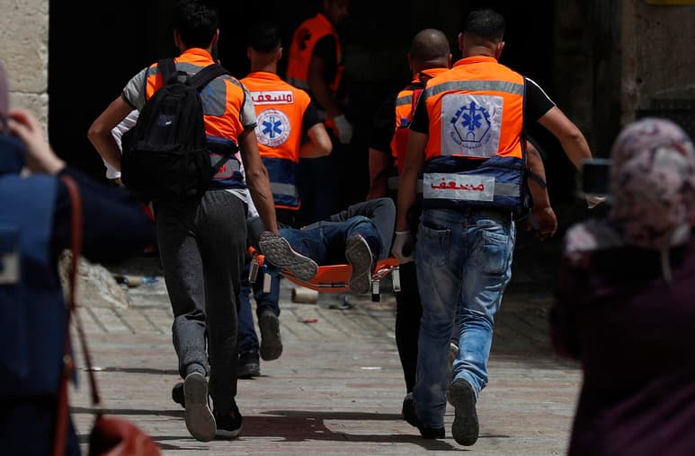 Una explosión estremeció el lunes a Jerusalén en medio de enfrentamientos. (ARCHIVO)