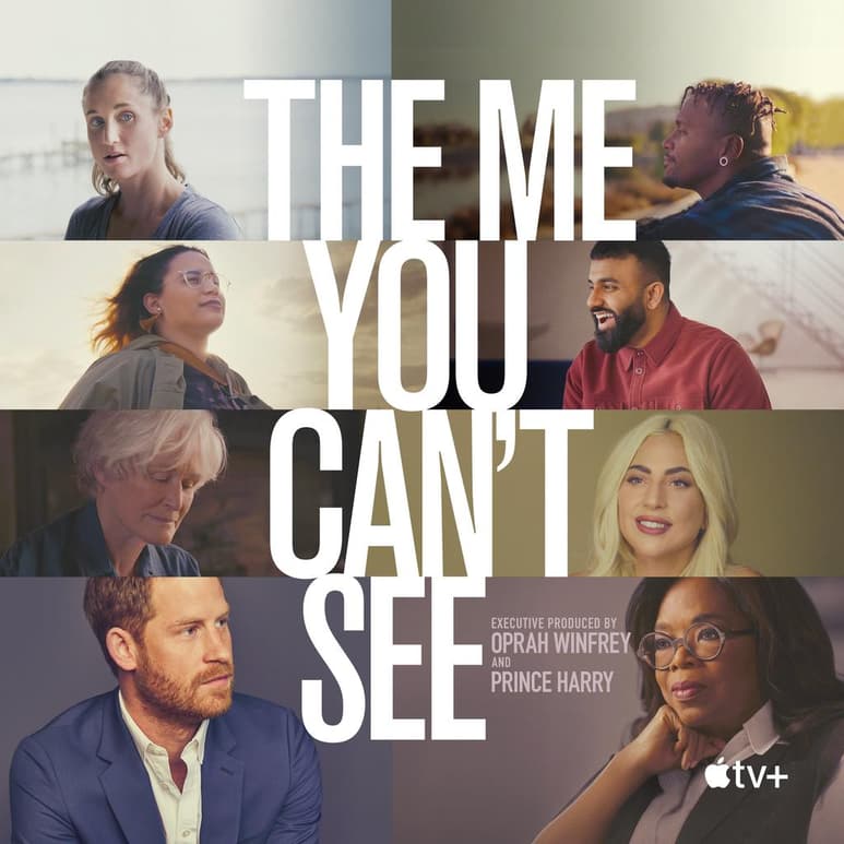 AppleTV+ estrenará el 21 de mayo 'Lo que nos ves de mí', serie documental liderada por Oprah Winfrey y el príncipe Harry de Inglaterra. (ESPECIAL)