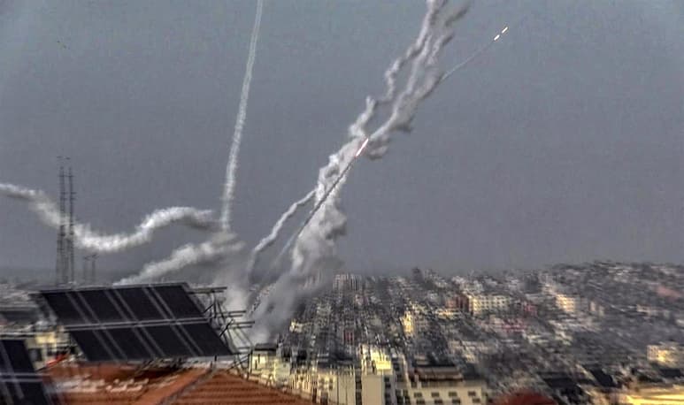 Estados Unidos consideró este lunes que el lanzamiento de cohetes desde la franja de Gaza sobre Jerusalén es una 'escalada inaceptable' y volvió a llamar a la 'calma' a israelíes y palestinos. (EFE) 