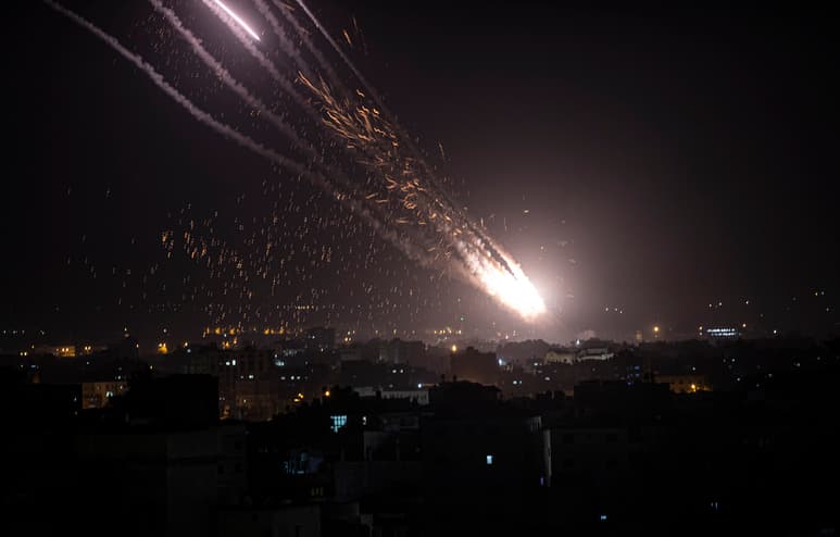El primer ministro israelí, Benjamín Netanyahu, advirtió de que los disparos palestinos cruzaron una 'línea roja'. (AP)