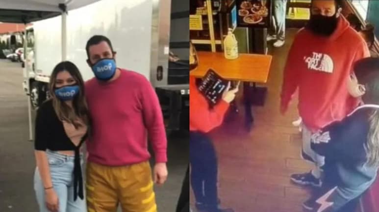 El famoso actor estadounidense Adam Sandler y la mesera que se volvió viral por hacerlo esperar en un restaurante de IHOP tras no reconocerlo se volvieron a reencontrar luego del cómico suceso. (ESPECIAL) 