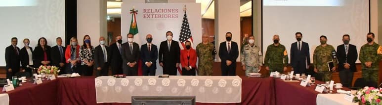 México y Estados Unidos acordaron combatir, mediante estrategias de inteligencia, el modelo de negocios del crimen organizado que afecta a ambos países, informó este jueves la Secretaría de Relaciones Exteriores (SRE). (TWITTER)