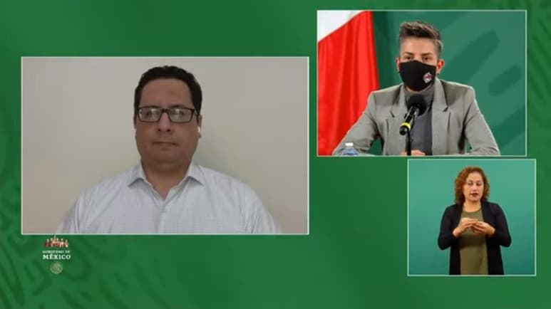 Las autoridades federales de Salud ofrecieron la conferencia de prensa diaria para informar a la población sobre la pandemia de la enfermedad COVID-19, causada por el coronavirus SARS-CoV-2, en México. (ESPECIAL)