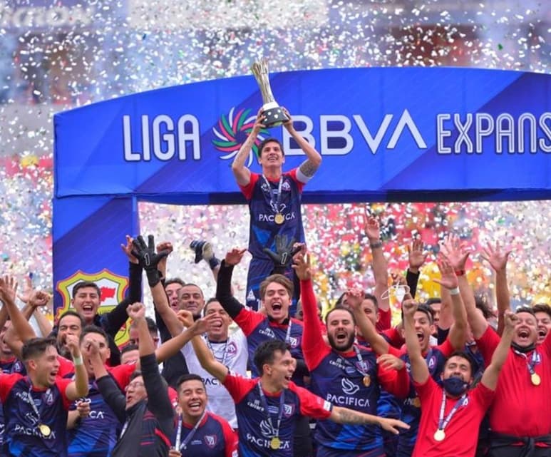 Tepatitlán se proclamó campeón del Guardianes 2021 de la Liga de Expansión, luego de empatar 2-2 ante el Atlético Morelia en el Estadio Morelos. (ESPECIAL)