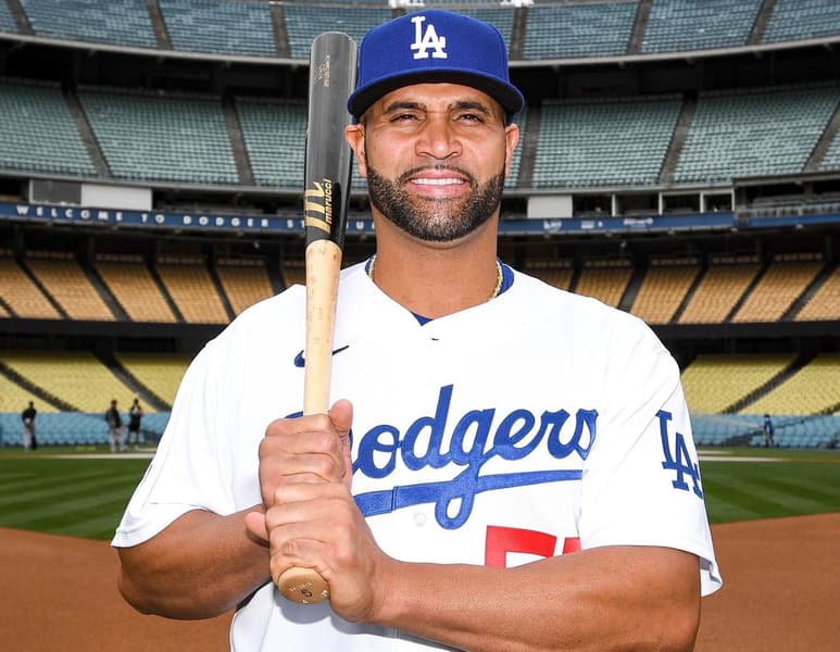 Albert Pujols bateó para .198 con cinco cuadrangulares esta campaña con los Angelinos. (CORTESÍA DODGERS)