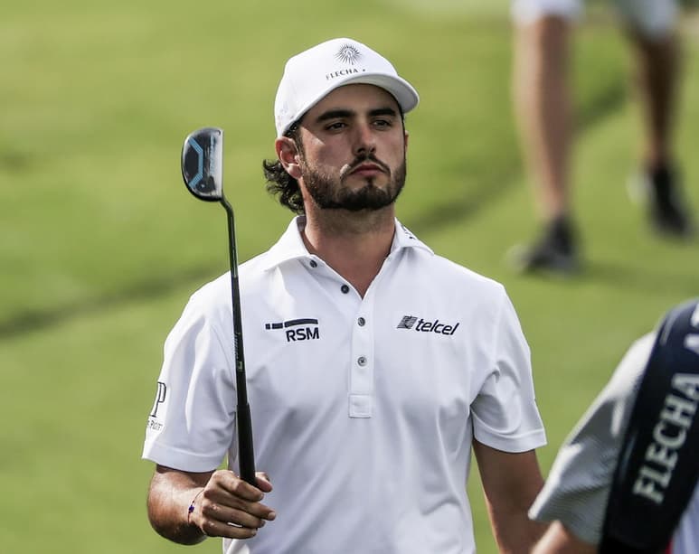 El golfista mexicano Abraham Ancer destaca esta semana entre los cinco latinoamericanos que participan en el segundo grande del año, el Campeonato de la Asociación de Profesionales de Golf de Estados Unidos (PGA Championship). (ARCHIVO)