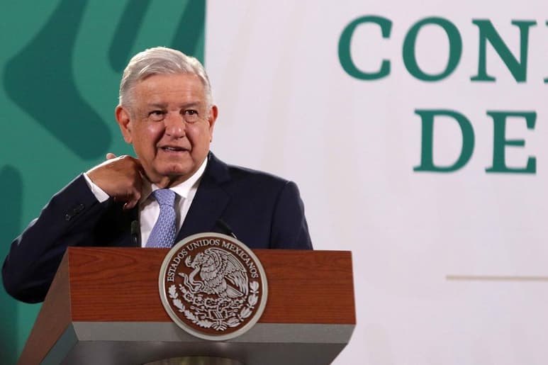 El mandatario federal señaló que el financiamiento a MCCI por parte de la embajada de Estados Unidos es violatorio de la Constitución. (ARCHIVO)