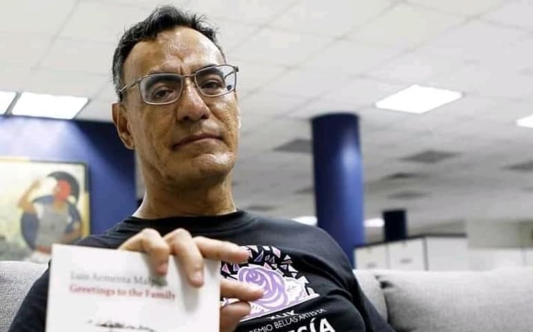 Ganador. Luis Armenta Malpica añade un premio más a su currículum tras ganar el Premio Minerva Margarita Villarreal. (CORTESIA)