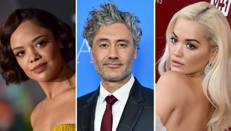 Captados. Rita Ora y su pareja, el cineasta Taika Waititi, fueron captados compartiendo un momento junto a la actriz Tessa Thompson. (ESPECIAL)