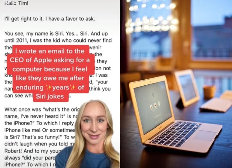 Insiste que ahora que cumple 30 años y no tiene una computadora, Apple ‘se la debe’. (INTERNET)