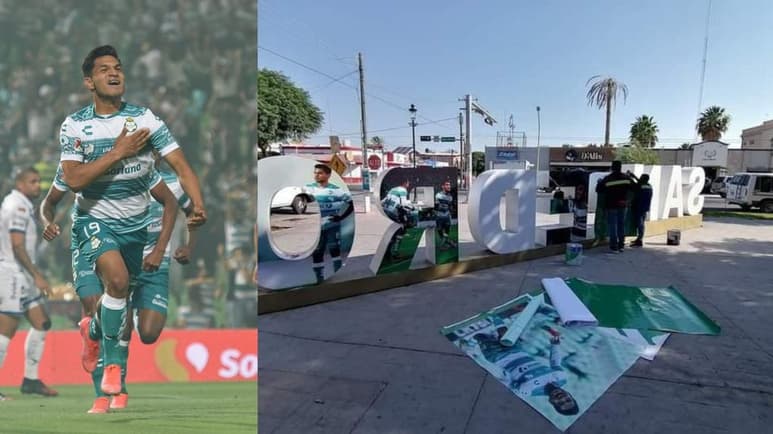 La Santosmanía y la euforia por Eduardo Daniel Aguirre continúa haciéndose presente en las calles de La Laguna. (ARCHIVO/ESPECIAL)