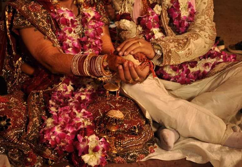 La novia sufrió un paro cardíaco. (INTERNET)