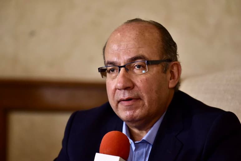 El expresidente panista Felipe Calderón resultó positivo a COVID-19. (ARCHIVO)