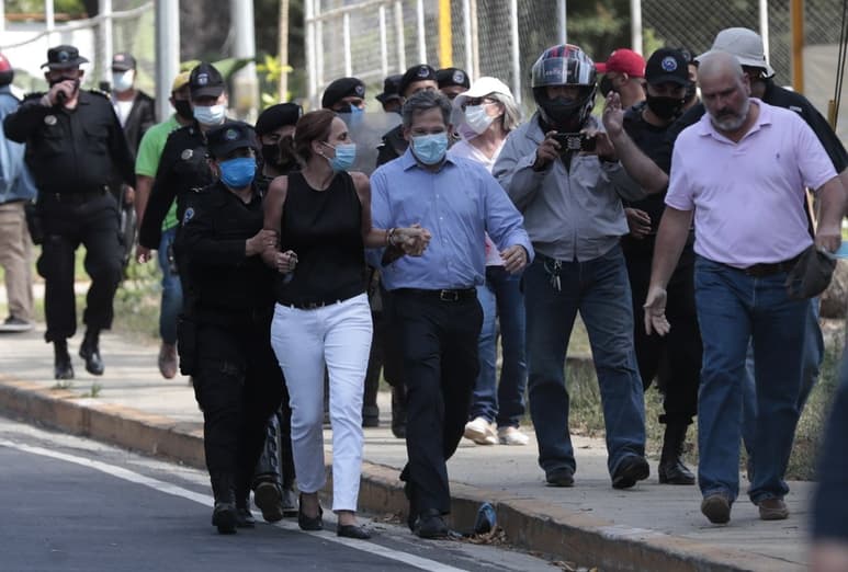 Las autoridades nicaragüenses investigan la ONG Fundación Violeta B. de Chamorro. (EFE) 