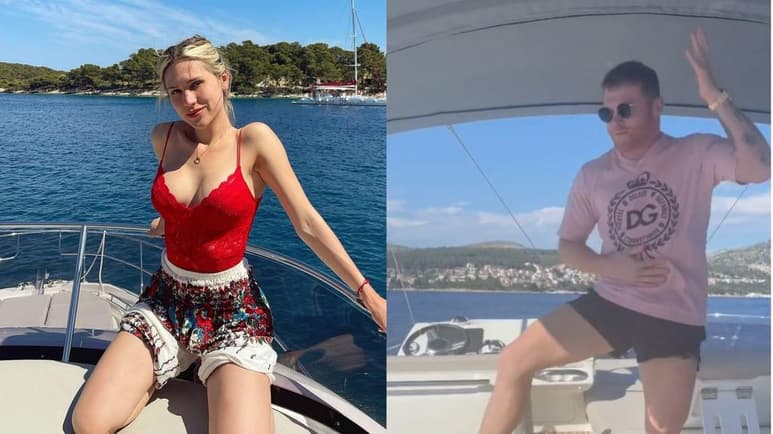 Aunque no esté encima de un ring, Saúl “Canelo” Álvarez sigue dando de qué hablar, pues el boxeador se encuentra disfrutando de su luna de miel tras su reciente casamiento con Fernanda Gómez. (ESPECIAL)