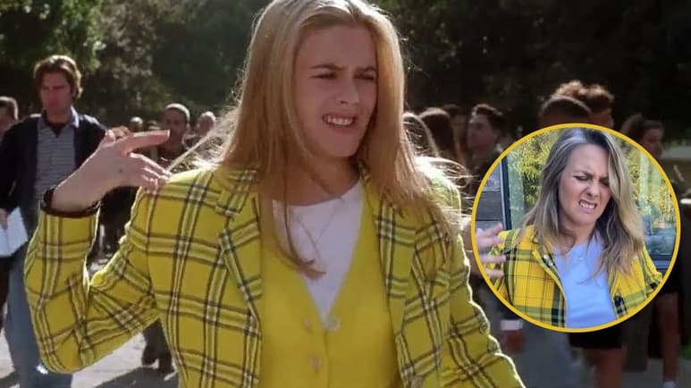 Clueless se ha convertido en un referente en la cultura pop tras su estreno en 1995 gracias a las icónicas escenas que regaló su protagonista Alicia Silverstone y que la catapultaron en Hollywood, por lo que la actriz decidió repetir junto a su hijo uno de los momentos más memorables de la película. (ESPECIAL)