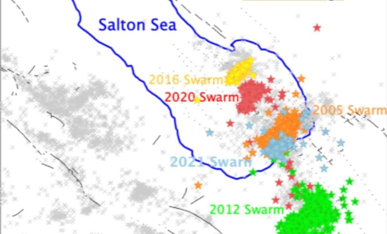 Un sismo moderado sacudió el sábado cerca del Mar Salton en el sur de California, pero de momento no hay reportes de lesionados ni daños serios. (ESPECIAL)