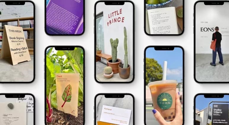 La nueva función de Apple 'Live Text' permite a su inteligencia artificial digitalizar automáticamente el texto que aparezca en fotografías (ESPECIAL)