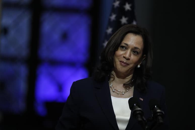 La vicepresidenta de Estados Unidos, Kamala Harris, afirmó este martes que junto con México están entrando en una 'nueva era' tras la reunión con el presidente mexicano, Andrés Manuel López Obrador, y su gabinete. (ARCHIVO) 

