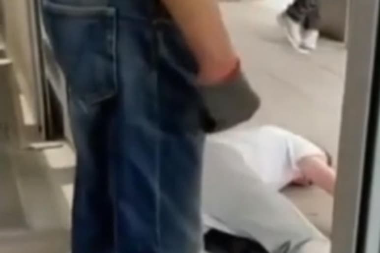 El video se volvió viral en redes sociales (CAPTURA)