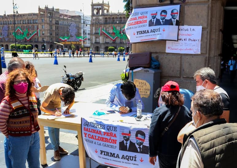 La Suprema Corte de la Justicia de la Nación (SCJN) de México rechazó este miércoles el reclamo del Instituto Nacional Electoral (INE), que exigía más recursos para hacer la consulta pública sobre investigaciones a exmandatarios que propuso el presidente Andrés Manuel López Obrador. (ARCHIVO)
