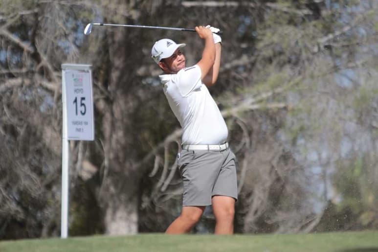 Andrey Borges logró un hoyo en uno ayer, en la tercera ronda del México Internacional Amateur, lo cual le ayudó para ponerse -11 en el torneo y liderar junto a Benjamín Saiz el torneo.