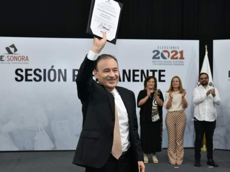 Alfonso Durazo, gobernador electo de Sonora.