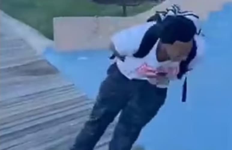 El video se volvió viral en Twitter (CAPTURA)