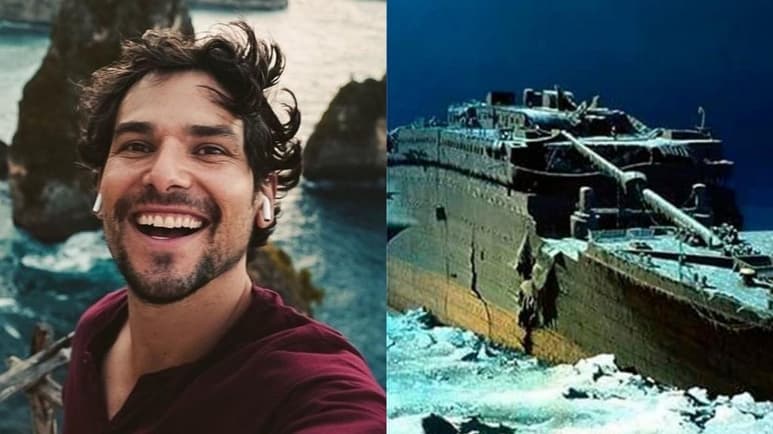 Alan Estrada hará una expedición a los restos del Titanic. (ESPECIAL)