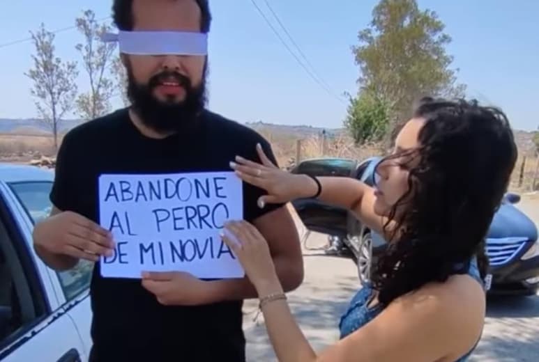 Tras enterrase que su novio había abandonado a su mascota supuestamente por 'no ser de raza', ella planeó una venganza que se ha vuelto viral en redes sociales (CAPTURA)