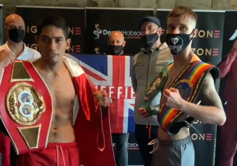 Todo en orden resultó la ceremonia de pesaje en Inglaterra. (ESPECIAL)