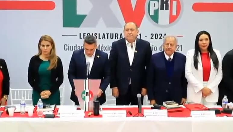 El exgobernador de Coahuila, Rubén Moreira, es el nuevo coordinador parlamentario del tricolor en la Cámara de Diputados para la 65 Legislatura. (ESPECIAL)