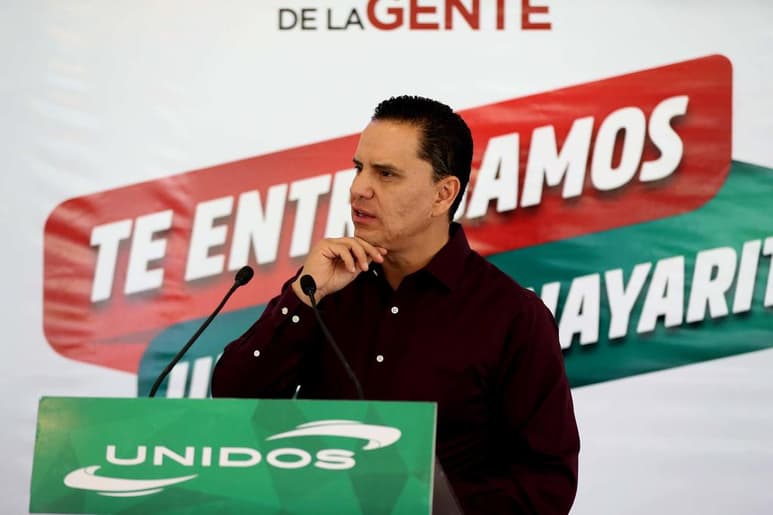 El exgobernador de Nayarit, Roberto Sandoval, fue vinculado a proceso por delitos electorales presuntamente cometidos en 2017 al presuntamente utilizar el Programa de Seguridad Alimentaria (Prosa) para condicionar el voto en favor del PRI. (ARCHIVO)