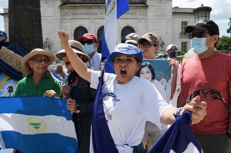 Organizaciones y familiares de al menos dos aspirantes a la presidencia de Nicaragua acusan violaciones de derechos humanos. (ARCHIVO)